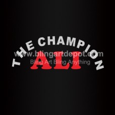 The Champion Ali Iron On Transfers Vinyl